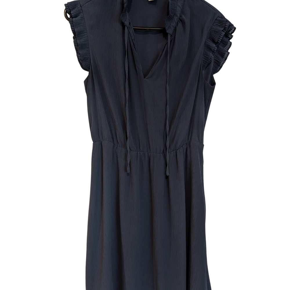 H&M Size Small Dark Blue Midi Dress